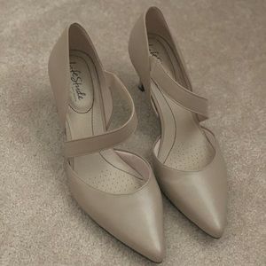 Lifestride Soft System Tender Taupe Colored Heels Size 9.5W
